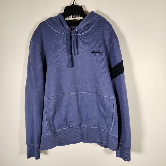 Rapha Other - Rapha Men's  Trail Hoodie Blue Pullover Sweatshirt  97% Cotton Size L
